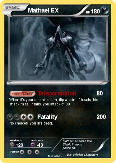 Pokemon Mathael EX