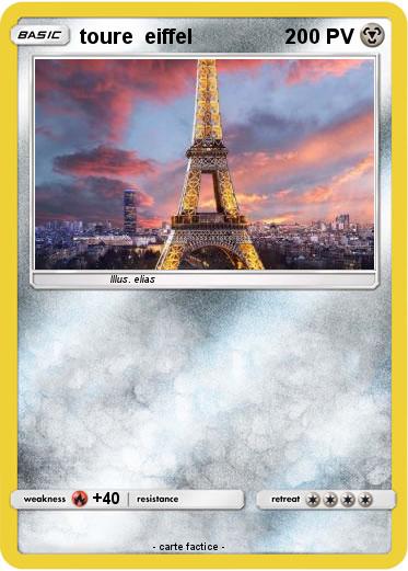 Pokemon toure  eiffel
