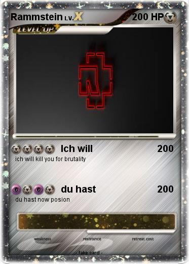Pokemon Rammstein