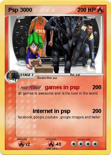 Pokemon Psp 3000
