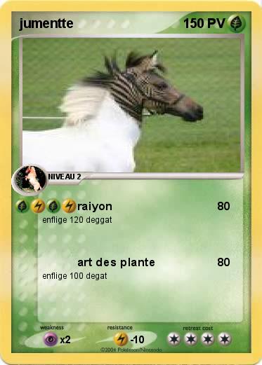Pokemon jumentte