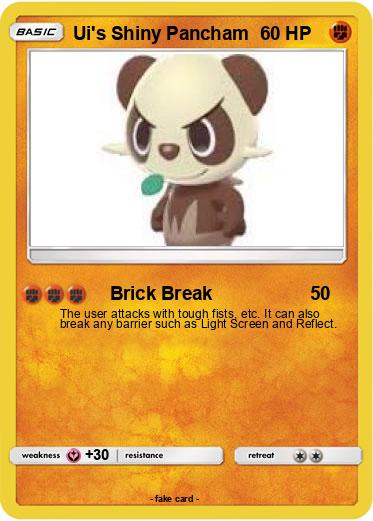Pokemon Ui's Shiny Pancham