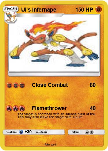Pokemon Ui's Infernape