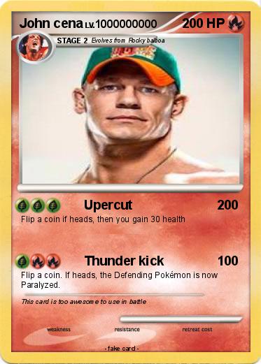 Pokemon John cena