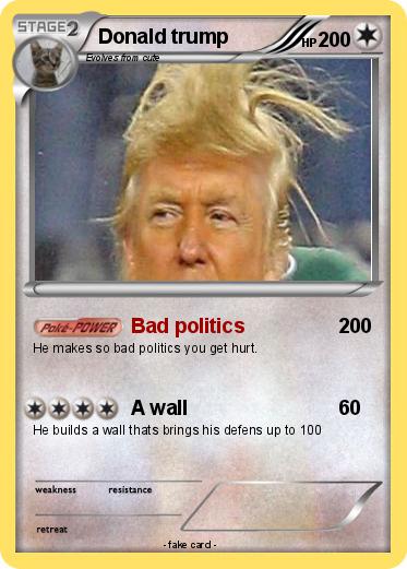 Pokemon Donald trump