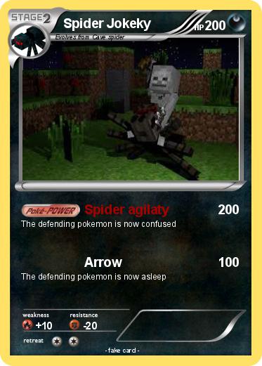 Pokemon Spider Jokeky