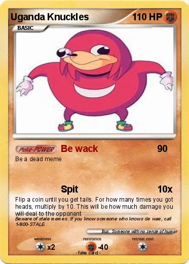 Pokemon Uganda Knuckles