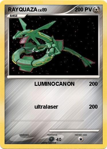 Pokemon RAYQUAZA