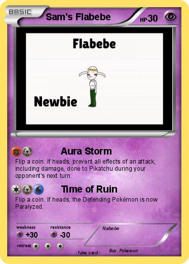 Pokemon Sam's Flabebe