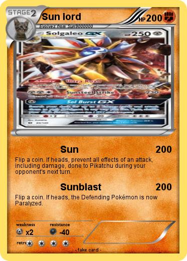 Pokemon Sun lord