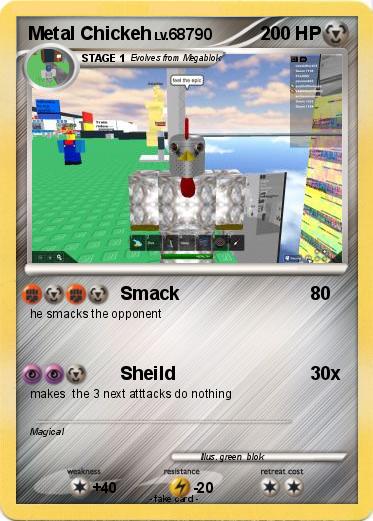 Pokemon Metal Chickeh