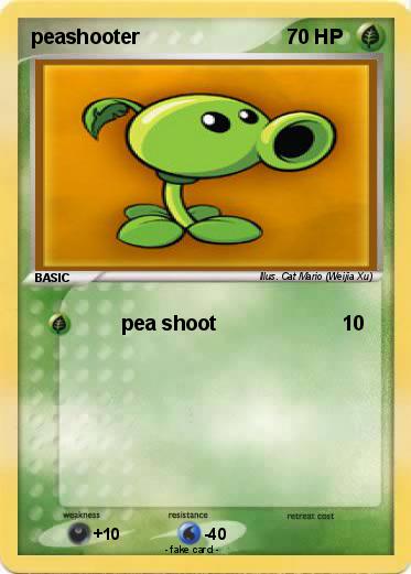 Pokemon peashooter