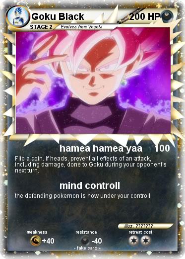 Pokemon Goku Black