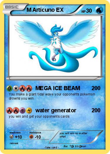 Pokemon M Articuno EX