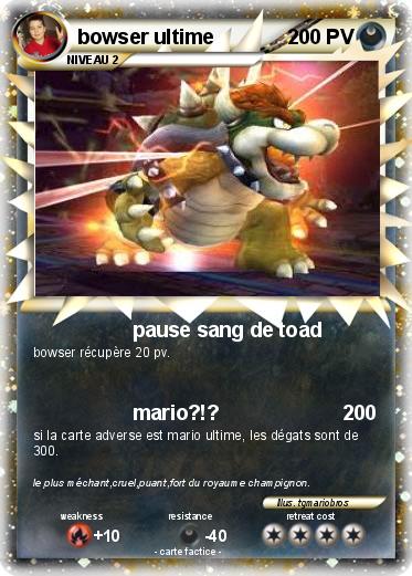 Pokemon bowser ultime