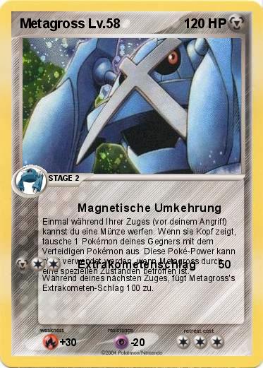 Pokemon Metagross Lv.58