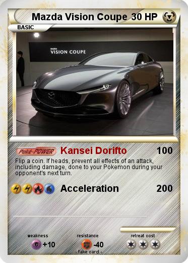 Pokemon Mazda Vision Coupe