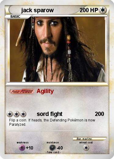 Pokemon jack sparow
