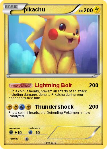 Pokemon pikachu