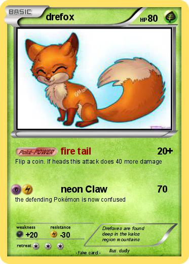 Pokemon drefox