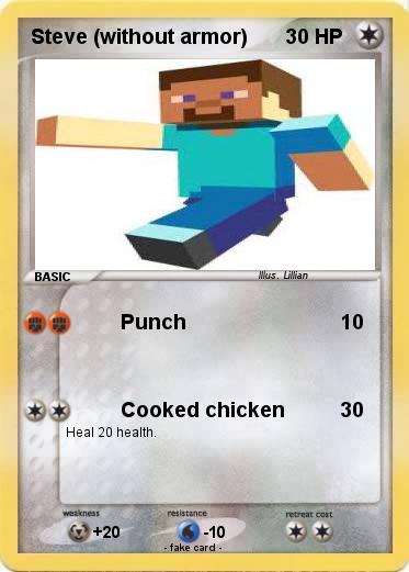 Pokemon Steve (without armor)