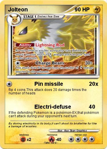 Pokemon Jolteon