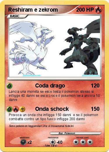 Pokemon Reshiram e zekrom