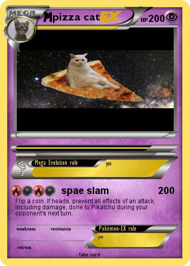 Pokemon pizza cat