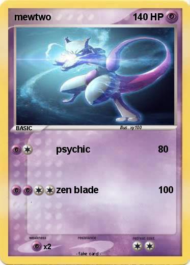 Pokemon mewtwo