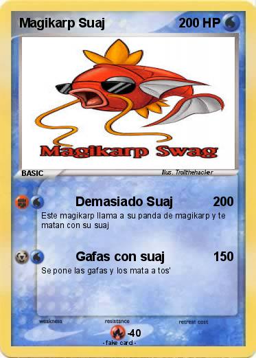 Pokemon Magikarp Suaj