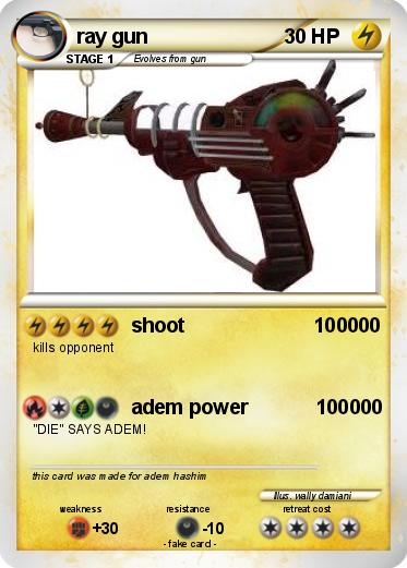 Pokemon ray gun