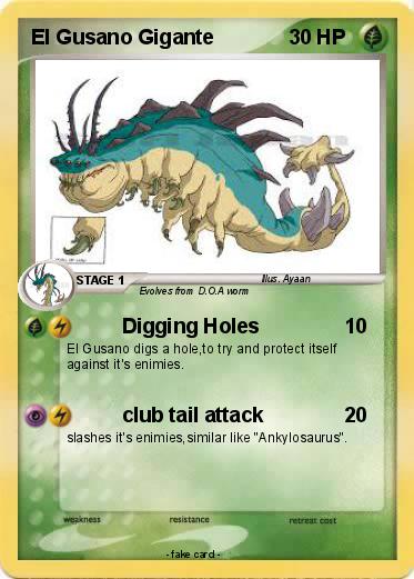 Pokemon El Gusano Gigante