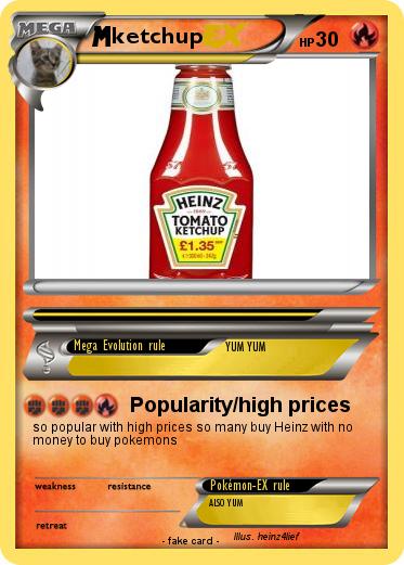 Pokemon ketchup