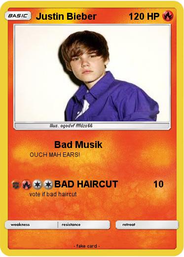 Pokemon Justin Bieber