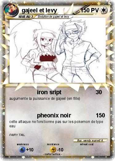 Pokemon gajeel et levy