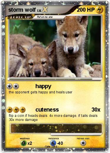 Pokemon storm wolf