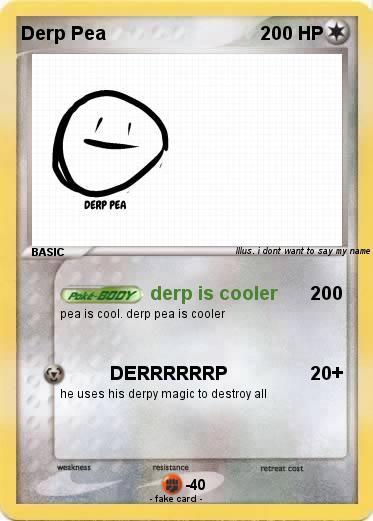 Pokemon Derp Pea