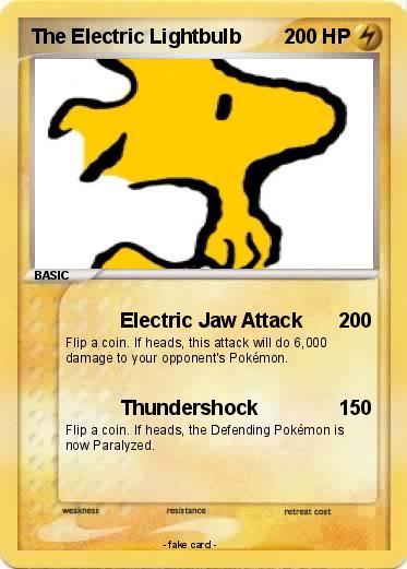 Pokemon The Electric Lightbulb