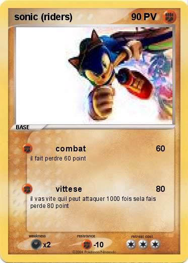 Pokemon sonic (riders)