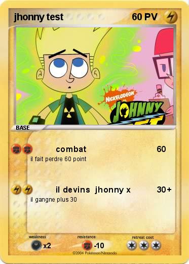 Pokemon jhonny test