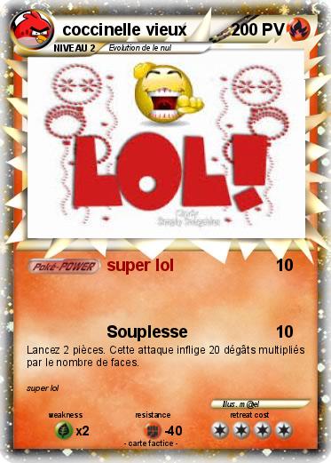 Pokemon coccinelle vieux