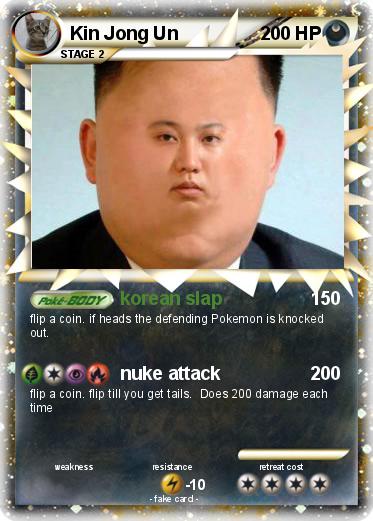Pokemon Kin Jong Un