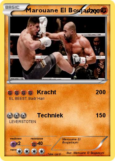 Pokemon Marouane El Boujadayni