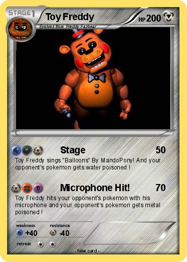 Pokemon Toy Freddy