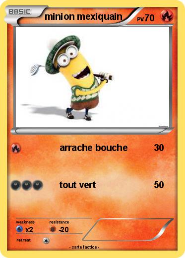 Pokemon minion mexiquain
