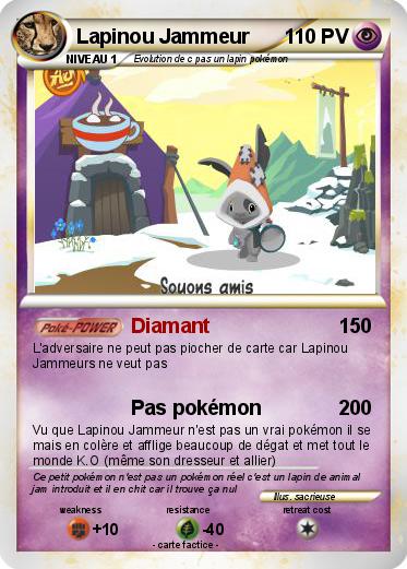 Pokemon Lapinou Jammeur