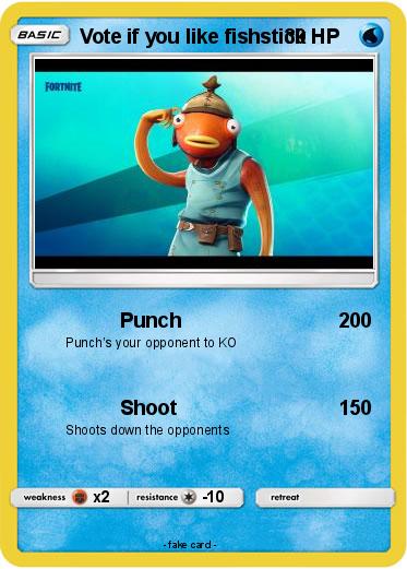 Pokemon Vote if you like fishstick