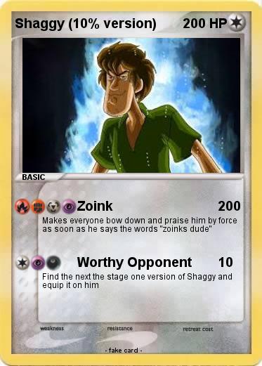 Pokemon Shaggy (10% version)