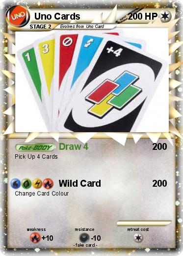 Pokemon Uno Cards