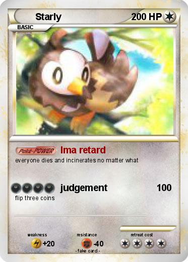 Pokemon Starly